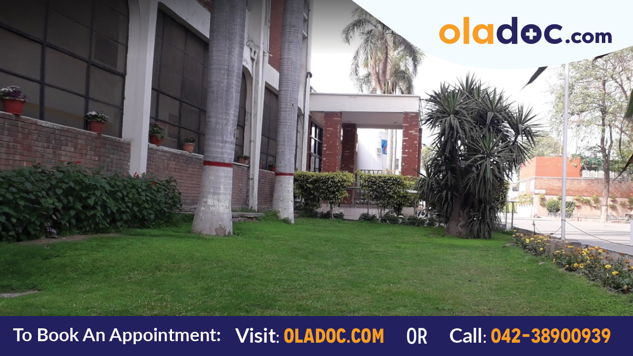 Garden at Shalamar Hospital Lahore 